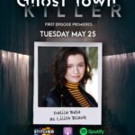 Dalila Bela Instagram – Hey, guys!! I have some big news!!

A podcast that I’m on, #ghosttownkiller, created and written by @jeremy_lutter and @marcywaughtal, is premiering Tuesday May 25th, and episodes will keep coming every Tuesday for six weeks!! 

“Can you solve a murder if no one cares about the evidence?

GHOST TOWN KILLER is a detective story about the post-truth world. Our story follows paranormal investigator turned journalist Lilith Black in the search for her sister’s killer within her isolated hometown which is on the verge of financial ruin. Lilith comes to realize that facts don’t always change minds as she goes up against long-standing prejudices in her town to find the killer.”

You can listen to Lilith’s journey on @spotify, @stitcherpodcasts, and #applepodcasts!!

I’m so excited for you all to hear it!!!