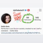 Dalila Bela Instagram – Oh my gosh!!!! Wow!!!!! Thank you everyone so much!!!! I love you all with all my heart!!!!! Thank you for all your support and love!!!!! ❤️❤️❤️❤️❤️❤️❤️❤️❤️❤️❤️❤️❤️❤️