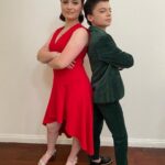 Dalila Bela Instagram - I had so much fun at the #junglecruise premier!!! The movie was stunning, and I can’t wait for you all to see it on July 30th!!! My youngest brother, @raphaelalejandro22, plays “Zaqueu” alongside @therock, #emilyblunt, #paulgiamatti, @jackwhitehall, @edgarramirez25, and #jesseplemons!!! Here are some BTS and red carpet pictures from the premier!! Thank you @_dreadiaz_ for the gorgeous makeup!! Thank you @thisisbabe for the beautiful hairstyle!!!