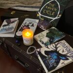 Dalila Bela Instagram – I highly recommend reading #theravencycle by @maggie_stiefvater!! It is a series filled with fantastically complex and deep relationships, whimsical and tenebrous magic, and gorgeously witty and poetic writing!! This series inspired my latest painting, featured in the third slide! Also, since I adore scented candles, I bought these amazing ones from @burnthepagesco!!! I especially like these since they are not only environmentally friendly, but they are made of 100% soy wax with lead-free wicks and quality essential oils! They smell absolutely fantastic!! If you are also into scented candles and Bildungsromans featuring unbreakable bonds and dead Welsh kings, go check both the candles and #theravencycle out!!
