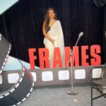 Dalljiet Kaur Instagram - Stepped out for a wonderful @ficci_frames event today and had an opportunity to learn a lot about the future of our entertainment industry. Honoured and humbled to have hosted their first event. . . . @iktaara_by_anindita thank you for matching my mood with the look.
