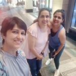 Dalljiet Kaur Instagram - Dubai diaries with my most gorgeous sisters @jatinderrkaaur @hritika.swamy @amritgrover01 and cutest jijus @gurtej3998 and @sushil__chawla ♥️♥️♥️ #blurryyetperfect