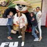 Dania Ramírez Instagram – Family fun at #KunfuPanda4Premier We LOVED it!! @mygaiaaether and #Hudson had the best time! #photodump