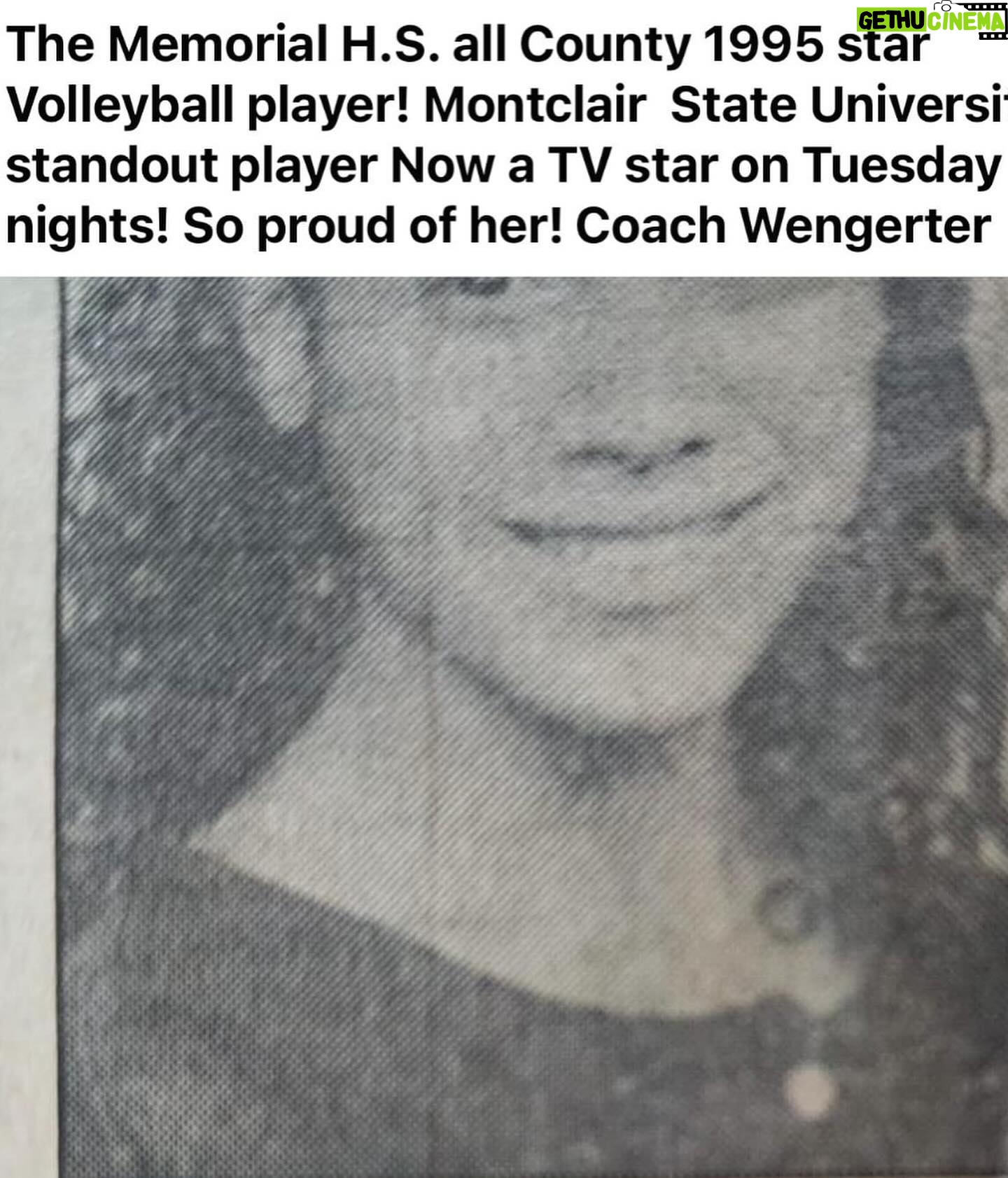 Dania Ramírez Instagram - My Memorial high school volleyball coach posted this on his Facebook recently and my friend Ivette just sent it to me. I am so touched by the journey we took and so grateful to have been coached by you #CoachJohnWengerter When I first started playing my junior year of high school, I couldn’t even get the ball over the net! I went in early and stayed late and with the encouragement of Yvette Ayala, all my other teammates (❤️🫶🏽you know who you are!) and our coaches, I was able to thrive. Our coach would play this song before games and we just all had such a blast. Life is magical! My husband showed my children this article and it made them feel like anything is possible. They said mami, “you can do anything you put your mind to” and I told them so can they! And I now say so can YOU! And that is exactly how I feel! We all have gifts and talent but our hard work and perseverance makes it all possible! Thank you for sharing this with me and now I get to share it with you all! #namaste 🙏🏽🌟 #daniacs #FBF