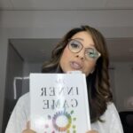 Dania Ramírez Instagram – I am so grateful to have met you and so appreciative for the read! #TheInnerGame by @soheejun_phd
