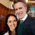 Danica McKellar Instagram - That's a wrap!! Had the BEST time shooting my @greatamericanfamily Christmas movie, and I'm SO proud of it and excited for you to see it this November! 🥰🎄🎬 👑 . . Thank you to everyone involved, including @billabbotthc and the entire GAF team, Brad, Amy and the team at @mpca_bktv, @danselmo6 and his incredible #hideawaypictures crew, our fantastic director @donmcbrearty, everyone who supported the waltz element of this magical movie, including @tgdancesport, @saamuel.rammo, my Nashville-based coaches, and our uber talented choreographer @glebsavchenkoofficial 💫... . . And last but not least, thank you to my incredible costars, some of whom are pictured here - including my dashing British leading man, the incomparable @olivermrice ! 🙌🙌 . . I'll be sharing more as we get closer to the airdate. 🤗 Oh - thank you to all of YOU for watching my @greatamericanfamily movies. I appreciate you more than you know!!! 🙏🤗 . . And now, it's family time. ❤️❤️❤️