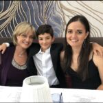 Danica McKellar Instagram - Happy Mother's Day!! Here are a couple shots from a Mother's Day spent together (I'm up in Canada on my @greatamericanfamily movie this year!). And a few shots of my beautiful, supportive mother and also my cherished experience *as* a mother for the last nearly 14 years. 💕💕 . . Yes, that's my sister popping her head up in the second shot (and yes, she played Becky Slater in The Wonder Years. 😁) And yes, that's me & Draco in Bob Ross wigs, painting - one of our lockdown activities in 2020. 🙃 . . For many, I know this holiday isn't easy (for a variety of reasons), so I am sending extra love and prayers to you all. 💕💐🌷 And a big mama hug from me!! 🤗
