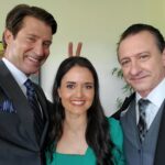 Danica McKellar Instagram – So… have you started decorating for Christmas yet?? Tell me below! And in the meantime, enjoy these BTS shots. My favorite one is the last one – feels like a different genre completely. I PROMISE it wasn’t planned – it’s from a moment of cutting down the tree but somehow it ended up looking CREEPY – cracks me up EVERY time I look at it! 😁😅
.
.
Swipe to enjoy the pics from #ARoyalDateForChristmas which reairs throughout the season on @greatamericanfamily! 👑❤️🎄
