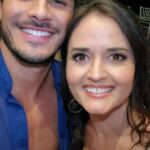Danica McKellar Instagram – Had a blast visiting @glebsavchenkoofficial at @dancingwiththestars this week and getting excited about our movie!! Catch us Saturday Oct 7th at 5pmPT/8pmET on @greatamericanfamily along with my awesome costar davidhaydnjones in our new movie #SwingIntoRomance ! 💃🕺🎬 And I’m excited to live tweet with you all! 🥰