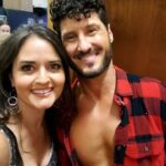Danica McKellar Instagram – What a #TBT reunion it was at @dancingwiththestars this week – and brought back so many memories! My old partner @valentin – it was so great to see you again. Thank you for the intense training in our season (9 years ago!). My “new partner” @glebsavchenkoofficial – SO excited to show the world our movie #SwingIntoRomance this Saturday on @gactv ! 💃🕺 
.
.
And so great to see @markballas (who danced with my dear friend @candacecbure in my season!) and his wife @bcjean – two of the most talented people!! 
.
.
Omg, @therealalfonsoribeiro – you are killing it as the host – I’m so friggin proud of you!! Loved catching up with old & new friends @mrsangelaribeiro1 @therealkateflannery & @tiacarrere , and sharing the whole experience with my son and my mom @mahailamckellar 
.
.
Thank you @deena_katz and everyone at DWTS for an awesome night and for making me feel like a part of the family after all these years! 💃🕺💖