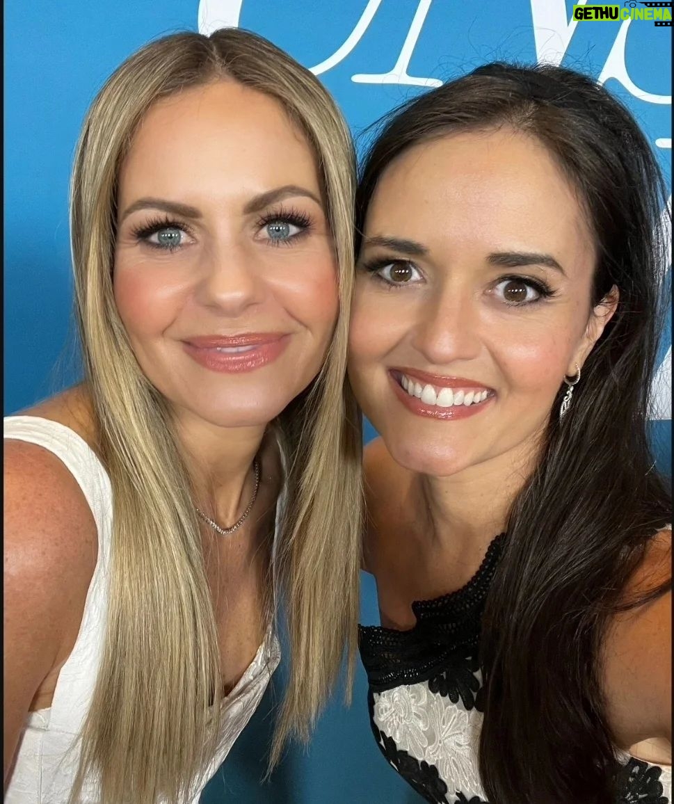 Danica McKellar Instagram - What a night! Words can't describe how blown away and proud I am of my good friend and @greatamericanfamily sister @candacecbure for producing the incredible @unsungheromovie! What an incredible true story of @forkingandcountry 's family's humble beginnings in this country 30 years ago, and the power of community and faith in God that saw them through impossibly challenging times. "Family isn't in the way. Family is the way." π€ππ LOVED this movie! . . Do yourself a favor and make a plan to see this movie in theaters April 26th - you'll be uplifted and inspired!! . . 1. Me on the red carpet 2. With @candacecbure ! π 3. With my amazing husband β€οΈ 4. On the press line 5. Talking with @movieguide president extraordinaire, @tedbaehr! π¬ 6. With my good friend @melissajoanhart in the audience π€ 7. With my good friend @lauraosnes π€ 8. With my good friend @jen_lilley (so many good friends there!) π€ 9. Despite my stray hair π, maybe my FAVORITE selfie of me & @candacecbure π . . Have a beautiful week, everyone! π