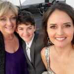 Danica McKellar Instagram – What a #TBT reunion it was at @dancingwiththestars this week – and brought back so many memories! My old partner @valentin – it was so great to see you again. Thank you for the intense training in our season (9 years ago!). My “new partner” @glebsavchenkoofficial – SO excited to show the world our movie #SwingIntoRomance this Saturday on @gactv ! 💃🕺 
.
.
And so great to see @markballas (who danced with my dear friend @candacecbure in my season!) and his wife @bcjean – two of the most talented people!! 
.
.
Omg, @therealalfonsoribeiro – you are killing it as the host – I’m so friggin proud of you!! Loved catching up with old & new friends @mrsangelaribeiro1 @therealkateflannery & @tiacarrere , and sharing the whole experience with my son and my mom @mahailamckellar 
.
.
Thank you @deena_katz and everyone at DWTS for an awesome night and for making me feel like a part of the family after all these years! 💃🕺💖