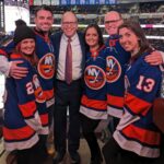 Danica McKellar Instagram - Whaaat?? Kevin & Winnie's first kiss and announced on the Jumbotron last night - ha! 😅🥰 . . What an amazing week!! The @ny_islanders game was incredible, and huge thank you to the team owner, #JonLedecky, for the ultra-VIP experience and getting to watch THREE goals made literally in front of our noses. 😁 . . Earlier this week, I had the privilege to celebrate all things #GreatAmericanChristmas with our brilliant & unstoppable CEO @billabbotthc in Dallas - including an hour-long discussion at @tbn 's #Praise, which I'll post about next week! So unbelievably grateful to be a part of @gactv and all the positive energy I get to be a part of. 🥰🌟🎄 . . Blessings to you all! 🙏