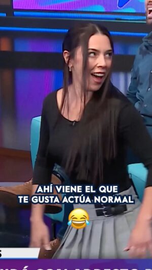 Daniela Aránguiz Instagram - Gracias Dani por el tip 🤣💪💙 

#Sígueme #TVMAS #TV  #DanielaAranguiz