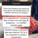 Daniela Castro Instagram - Una comunidad tan bonita que tiene el poder de transformar lo negativo en aportes positivos para todos 🙌🏻🩵🐶🐱🐭🐮 Después de este comentario, dimos vuelta la cosa y se llenaron mis stories de animales durmiendo en camas y sillones, puro amor del bueno! 🩷 aún me faltan muchos por compartir! Les agradezco infinito que se hayan sumado a esto que jamás pensé que tendría un impacto tan grande Las y los amo atte. Chalota, Ares y Yo