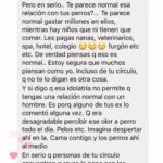 Daniela Castro Instagram - Una comunidad tan bonita que tiene el poder de transformar lo negativo en aportes positivos para todos 🙌🏻🩵🐶🐱🐭🐮 Después de este comentario, dimos vuelta la cosa y se llenaron mis stories de animales durmiendo en camas y sillones, puro amor del bueno! 🩷 aún me faltan muchos por compartir! Les agradezco infinito que se hayan sumado a esto que jamás pensé que tendría un impacto tan grande Las y los amo atte. Chalota, Ares y Yo