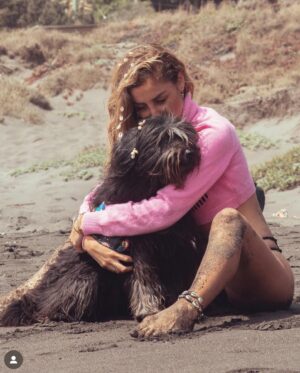 Daniela Castro Instagram - #10 •Chalota• 🐶❤️🐾🎊 
Cuando la adopté le prometí que estaría siempre para ella y ella me prometió que no me soltaría. Y así ha sido por 9 años. Bolita de pelos con ojos de aceituna, tufito de erizo y dientes de farkas: haces que mi vida sea más feliz… haces que mi vida sea vida 💘
1. Chaloti gozando su torta
2. Foto cumpleañera
3. Su edición Chaloti Malibú y ambas nos hicimos trenzas con conchitas jajaja
4. Lo que me demoro en ponerle su arnés y su emoción infinita 
5. Chalota’s Cake. Hecha por mi. Si quieres receta reel denle like al comentario que dejaré por si o por no 
6. La trencita Chalota Malibu
7. Cuando cumplió 5 (la torta era menos elaborada)
8. Estos abrazos me dan años de vida. Así la tomo antes de las escaleras mecánicas 
9. Ares y Chalota. 💘 ella es muy buena hermana, un poco mandona, pero buena
10. Cuando trabajé en la radio los 40 íbamos todos los días juntas y ella saludaba a todo el equipo
11. Guapo y Chalota. 😇 se que le costó mucho su partida, lo acompañó a su lado hasta que el ultimo minuto que lo llevamos a dormir
12. Chalota en la gala de viña. Lit fui porque la invitaron a ella
13. Chalota y Rey 👑. Gracias por aceptar siempre a todos los peyis que vienen a la casa
14. El día que llegó. Chaloti con 8-9 meses y yo con 9 años menos. 
Guaf!