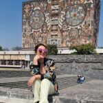 Daniela Luján Instagram - Mira, mamá, vine a grabar unas cápsulas para prevenir la violencia de género con la Defensoría de la UNAM @unamddu 🤗🤗🤗