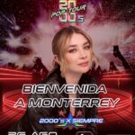 Daniela Luján Instagram - ¡MONTERREY ES TU TURNO! 👊🏻🔥 Ya pueden parar de sufrir dosmileros regios , porque no se cansaron de pedirlo. 🤩🫶🏻 @lalujans se suma este 26 de AGOSTO a seguir escribiendo nuevas historias en su diario 📔 pero ahora desde la @arenamtyoficial 💖 ¡Acompáñanos a seguir viajando en el tiempo en esta noche dosmilera! 🙌🏻🌙🖤 Dosmileros de Guadalajara ahora a ustedes les toca ponerse pilas que aquí lo leemos todo. 😏👀 🎟️ Ve ya por tus boletos a nuestro LinkTree🔗 linktr.ee/2000spoptour y vive la nostalgia pura de los #2000spoptour