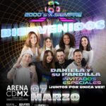 Daniela Luján Instagram - ¡DENLE LA BIENVENIDA A DANIELA Y SU PANDILLA! 🙌🏻🤩✨ La @arenacdmx llevará el sello de la casa, con un reencuentro más en el escenario. 😎👌🏻💫 ¡Qué ganas por verlos vivir la experiencia #2000sXSiempre Pandilla! 😱✌🏻 Y tú… ¿te lo vas a peder? 👀🫣 Ve ahora mismo a @superboletosmx y compra ya tus boletos. 🎟️🔥