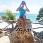 Daniela Luján Instagram - Una vez... . . . @xcaretpark