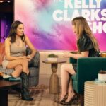 Daniela Melchior Instagram - I just went to my first American talkshow! 🥹 Thank you @kellyclarkson for being so warm and welcoming 💖🫂 So excited to be part of the @kellyclarksonshow tomorrow 🤩 Tune in! Wearing @michaelkors Styled by @nelly_goncalves Make up and hair @sarafonseca_makeup