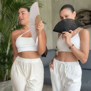 Daniela Melchior Instagram - My fan is my Stanley cup 🌡️🔥🫠