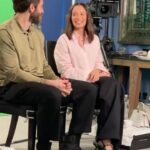 Daniela Melchior Instagram - Still about London press days with @jakegyllenhaal talking about Road House 🎬 Bringing some pink power to our press tour! 💖 Btw @roadhousemovie is on @primevideo March 21st 💥 Wearing @loewe @cartier and @rogervivier Styled by @nelly_goncalves Make up & hair by @sarafonseca_makeup #RoadHouseMovie #presstour #pressdays @sergiomotasoares