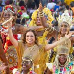 Daniela Mercury Instagram - Tive a honra ancestral de ter no meu palco hoje a @didabandafeminina, o @blocoileaiye , @muzenzadoreggae e @afrobankomaoficial ! Meu carnaval foi todo para os Blocos Afro! Todos os dias eles estiveram no meu trio elétrico. Meu coração bate mais forte depois desses 6 dias. Motumbá. #DanielaMercury #Carnaval da Rainha #PipocadaRainha 📸 @celiasantosfotos
