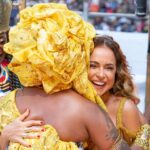 Daniela Mercury Instagram - Tive a honra ancestral de ter no meu palco hoje a @didabandafeminina, o @blocoileaiye , @muzenzadoreggae e @afrobankomaoficial ! Meu carnaval foi todo para os Blocos Afro! Todos os dias eles estiveram no meu trio elétrico. Meu coração bate mais forte depois desses 6 dias. Motumbá. #DanielaMercury #Carnaval da Rainha #PipocadaRainha 📸 @celiasantosfotos