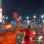 Daniela Mercury Instagram - Saída do Bloco Crocodilo! 🐊💚 Que energia! 😍 #DanielaMercury #CarnavaldaRainha #blococrocodilo