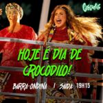 Daniela Mercury Instagram - Hoje tem mais!!! 🐊💚 #CarnavaldaRainha #danielamercury #crocodilo