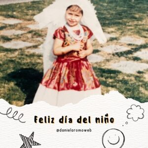 Daniela Romo Instagram - 🥰✨ Mi Mamita que siempre me disfrazaba, eso influyó en mi vocación‼️ Feliz día del niño, un abrazo fuerte a todos y nunca dejemos de soñar 🫶🏻❤️ 

#DanielaRomo #DíaDelNiño #México #Infancia #Recuerdos #Momentos #FelizDíaDelNiño