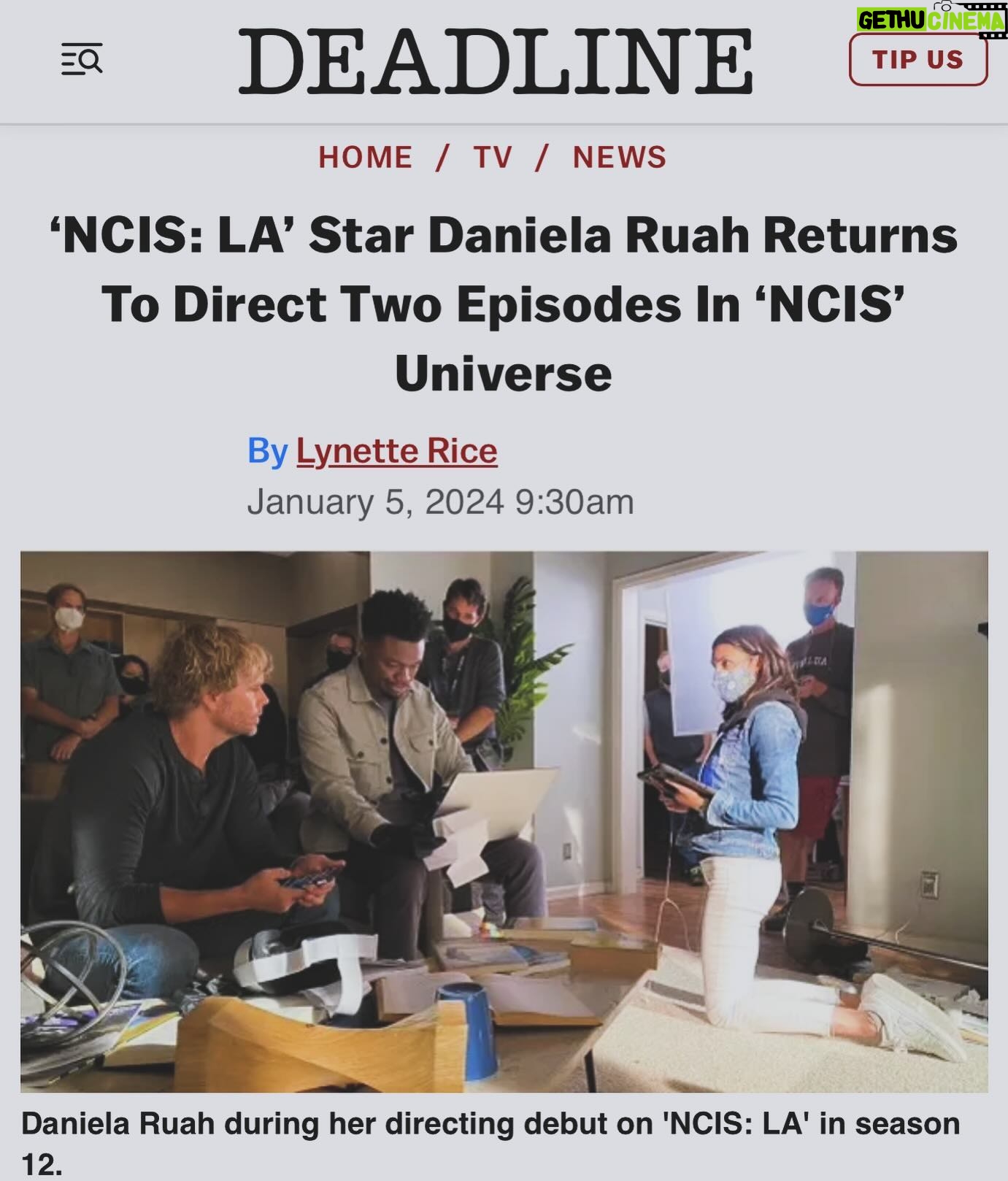 Daniela Ruah Instagram - Here we go again! So excited to be directing an episode of #NCIS and #NCISHawaii this year! Stay tuned… 🥰💥💥💥💥💥💥💥💥💥💥💥💥💥 Aqui vamos nós outra vez! Estou super feliz por realizar um episódio de #NCIS e #NCISHawaii este ano! Fiquem atentos… . Thank you @deadline #directing #director @ncisverse #happy #excited