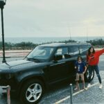 Daniela Ruah Instagram – Sempre uma aventura nesta família…. 🐟🌊
#defender
Always an adventure in this family… 🐟🌊
@landrover 
.
#férias #vacation #portugal #family #fun #rain