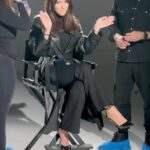 Daniella Rahme Instagram – While on set📸 Swipe through the stills and watch the video. Can you guess which song I’m singing? 
Drop your guesses in the comments! 🎶💖 
#DaniellaRahme #دانييلا_رحمة
