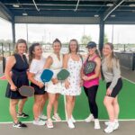 Danielle Busby Instagram - If you can’t ever find me….ill be at a pickleball court! 🥒🎾It’s just so fun, yall!! 🤍🏓 *Missed a few faces today but love this group of ladies from my Women’s Smal Group I lead weekly. We are committed to giving time weekly to have real conversations, grow in our faith, cry together, pray together AND have FUN together. #bettertogether ☺️ #happybirthdayshannon #friends #itsabuzzworld #morethanreality