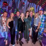 Danielle Busby Instagram - There wasn’t too much ‘jolly’ 😏in the Holly Jolly Christmas Bar but atleast the ambience was cute and made for good pics! #itsabuzzworld #friends #christmas