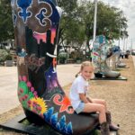 Danielle Busby Instagram - We had a fun Mom Daughter day at @rodeohouston ! Lots of pictures, lots of animals, lots of rides, lots of food and of course HAD to try the fried Oreo !! #funday #girlmom #rodeohouston #itsabuzzworld