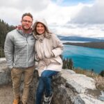 Danielle Busby Instagram - It may have been 🥶freezing out here at Emerald Bay but it was a BEAUTIFUL view & it SNOWED ❄️ while we were site seeing! #itsabuzzworld #busbyventures