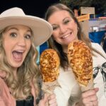 Danielle Busby Instagram - Mom’s day and night at the #rodeohouston and this was a first one for me ->Pizza on a Stick! Though it was good, it’s a one and done for me 🤣🤪😁 #itsabuzzworld