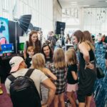 Danielle Busby Instagram - The girls were a little star struck yesterday at @vidsummit while getting to hang out for a bit with @aforadley and the whole McBride Fam. We love this amazing family and the whole gang at @thespacestation . @shonduras @jennymcbride @adleymcbride #vidsummit #aforadley #itsabuzzworld #outdaughtered