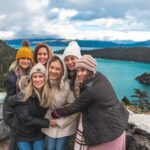 Danielle Busby Instagram - It may have been 🥶freezing out here at Emerald Bay but it was a BEAUTIFUL view & it SNOWED ❄️ while we were site seeing! #itsabuzzworld #busbyventures