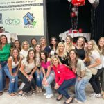 Danielle Busby Instagram – Great time at @anchorpoint4hope 🎲Bunco Night Fundraiser for the new Hope House! 
(*Hope House is committed to providing a safe, supportive, residence for young women who find themselves facing an unplanned pregnancy. Through our 18-month housing program, we offer residents subsidized housing while giving them the respite & resources needed to move towards a better life for themselves & their child. 🤰)
I may not have won a prize but that’s ok, I loved being able to donate and support a great cause 💟 #neverloosehope #anchorpoint4hope #itsabuzzworld