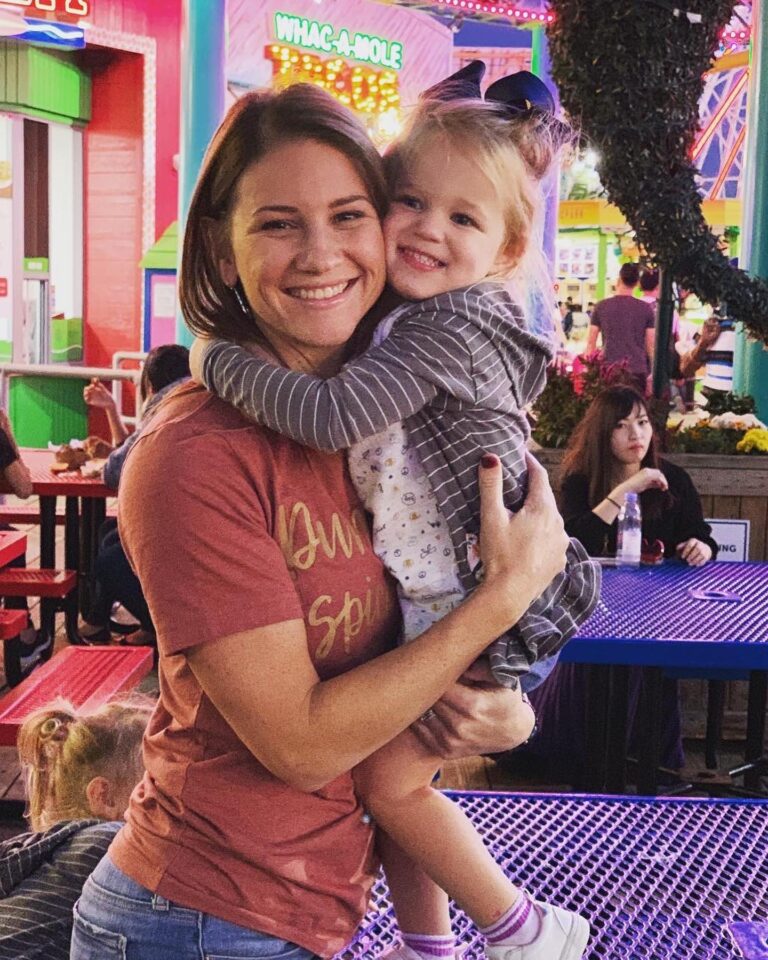 Danielle Busby Instagram - My Quintuplet, Baby D, Riley Paige 💜 You, my darling, are a baby in my pregnancy that I will never forget. You were a constant pain (like physical pain) in my side 🤰🤪 constantly kicking, pushing, punching all the things you could to try to make room, but there was never any room to be found… especially when there are five babies in that one belly. You sat on top of Olivia in the womb and I’m pretty sure this is why you and Olivia have that ‘rivalry sister love’ for each other…🤣 she felt the brunt of all these kicks and punches too.  Riley Paige, you are one true blessing to this world and into MY life. Your life story, at being only 3 days old, allowed me to see God, understand God and actually FEEL God in a way I never had before. You have taught me so much… so much! patience & grace I didn’t know I could ever have.  You are so headstrong, determined and so incredibly smart. You aren’t afraid of much, know what you want, and you strive for excellence. You are witty just like your daddy and a leader just like your mommy! You love snacks more than anything in life, and your love for creatures & animals is so thrilling to watch. I can not wait to see the BIG things you conquer in this world Riley Paige! Mommy will always be here to cheer you on!!! You amaze me every day and I’m so thankful that God gave me you. Celebrating you this month as a #nicugraduate 8 years ago 💚 Thank you Lord for this precious child 💚 #nicuawarenessmonth💚 #nicubaby #itsabuzzworld #outdaughtered #quintuplets