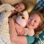 Danielle Busby Instagram - When any of the quints ask to sleep next to their sister, I tell them “you must miss being all squished in my belly” 🤣🥰 #quintuplets #sisters #bestfriends #itsabuzzworld