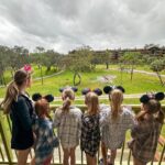 Danielle Busby Instagram - We literally slept a few hours but we rally this morning for Day 1 of the Magic Life! Waking up to this view was a childhood dream come true for ME🥰🥲 #soexcited #busbyventures #itsabuzzworld #outdaughtered
