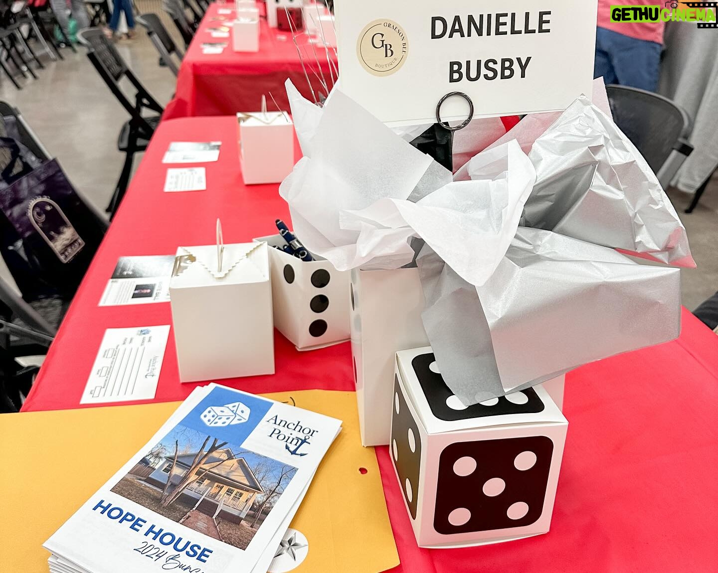 Danielle Busby Instagram - Great time at @anchorpoint4hope 🎲Bunco Night Fundraiser for the new Hope House! (*Hope House is committed to providing a safe, supportive, residence for young women who find themselves facing an unplanned pregnancy. Through our 18-month housing program, we offer residents subsidized housing while giving them the respite & resources needed to move towards a better life for themselves & their child. 🤰) I may not have won a prize but that’s ok, I loved being able to donate and support a great cause 💟 #neverloosehope #anchorpoint4hope #itsabuzzworld