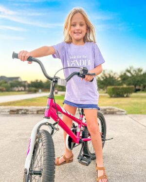 Danielle Busby Instagram - My ‘Baby A’ quintuplet, Ava Lane 🌷 Tonight I was watching you ride your bike, and I couldn’t help but see just how beautiful you are! I look at you often and i have flashbacks to those days in the NICU, wondering for 3 long months if my little 2 lb 4oz baby A would ever be able to come home. 😢 
At 3 weeks old you came down with an infection and had to be in isolation within the NICU (and boy oh boy, that made it extra hard for Mommy & Daddy to spend time with you). But little did we know what you were showing us then a bit of your little personality … which was ‘I am high maintenance’ 😂🥰 Ava Lane! You are still the same! You want the red carpet rolled out for you and you are full of ‘princess attitude’ …AND I LOVE YOU FOR IT BC IT IS YOU!! 🥰🥹You were my first baby quintuplet to be born but the last quintuplet to come home bc my little  #highmsintenance #princess (you) wanted to soak up as much alone time in your private isolated NICU suite before you came home to a house full of babies 🤣😝 You are so beautiful my baby girl.. and a total Mama’s girl from day 1. 💚Celebrating you this month as a #nicugraduate I LOVE YOU BIG 😘
#nicuawarenessmonth #quintuplet #identicaltwins #itsabuzzworld #outdaughtered