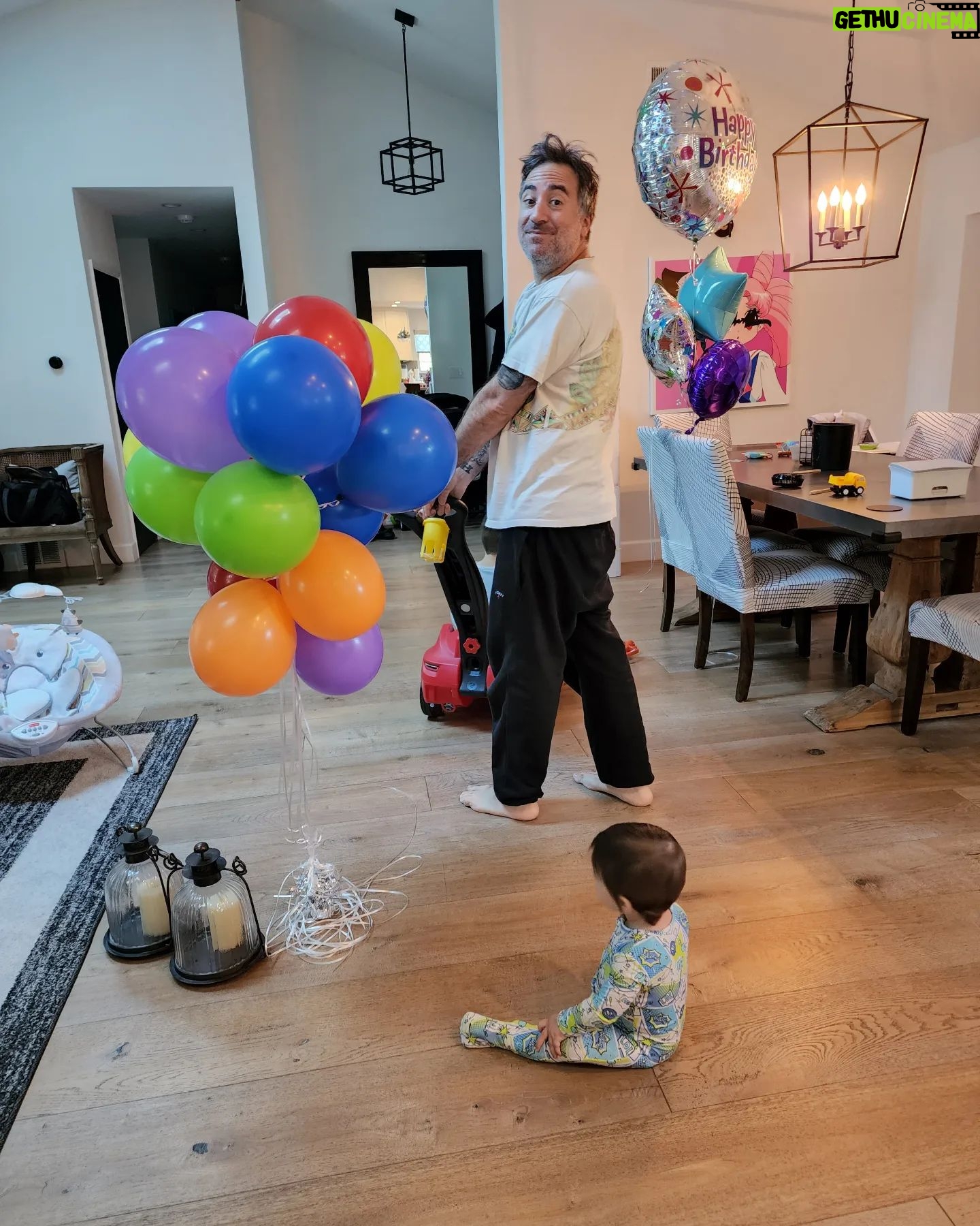 Danielle Fishel Instagram - Happy Father's Day to @jensenkarp. Father of two humans and two fur children (Brunch and Bill) and an endless source of fun, love, and calm in a house that radiates so much boy energy. I am so grateful you're my partner and that neither of us have to navigate this parenting thing alone. We love you and are so lucky you're ours. ♥️